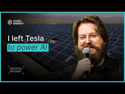 Off-Grid AI Data Centers Powered By Tesla Batteries. | Casey Spencer, Voxel Energy