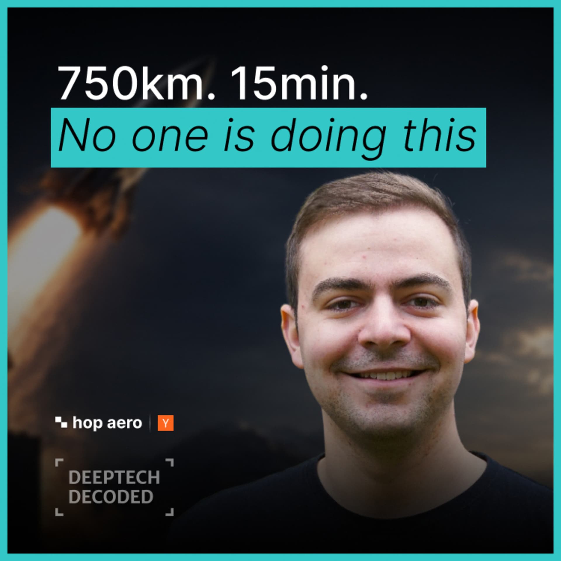 Rocket Cargo Anywhere In 15 Minutes. The U.S. Air Force Is In. | Matija Milenovic, Hop Aero (YC S26)